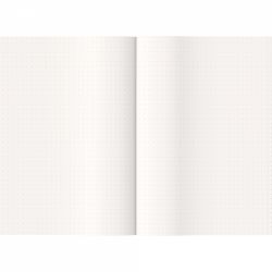 Caiet A5 Iroful Notebook - Ivory Dot Grid 5 mm - 96 pagini 75 g/mp - PI-A5NB-DW