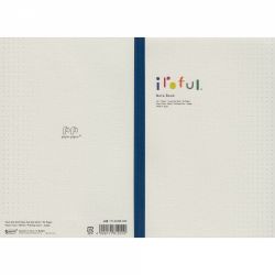 Caiet A5 Iroful Notebook - Ivory Dot Grid 5 mm - 96 pagini 75 g/mp - PI-A5NB-DW