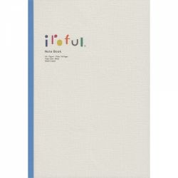 Caiet A5 Iroful Notebook - Ivory Plain - 96 pagini 75 g/mp - PI-A5NB-MW