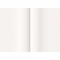 Caiet A5 Iroful Notebook - Ivory Dot Grid 5 mm - 160 pagini 75 g/mp - PI-A5DBW