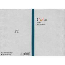 Caiet A5 Iroful Notebook - Ivory Dot Grid 5 mm - 160 pagini 75 g/mp - PI-A5DBW