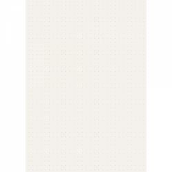 Top Coli Hartie A5 Iroful Loose Sheet - Ivory Dot Grid 5 mm - 100 foi 75 g/mp - PI-A5P-D5W