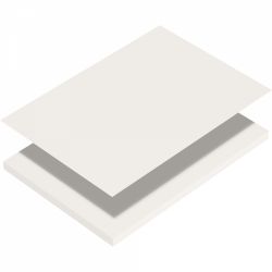 Top Coli Hartie A5 Iroful Loose Sheet - Ivory Plain - 100 foi 75 g/mp - PI-A5P-W