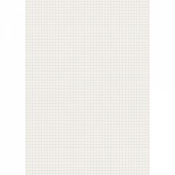 Top Coli Hartie A4 Iroful Loose Sheet - Ivory Grid 5 mm - 50 foi 75 g/mp - PI-A4P-H5W