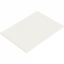 Top Coli Hartie A4 Iroful Loose Sheet - Ivory Grid 5 mm - 50 foi 75 g/mp - PI-A4P-H5W