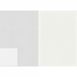 Caiet A5 Graphilo Notebook - White Grid 4 mm - 64 pagini 81.4 g/mp - 01-00125