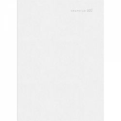 Caiet A4 Graphilo Notebook - White Lined 8 mm - 64 pagini 81.4 g/mp - 01-00225