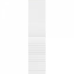 Bloc de Scrisori Slim 182 x 84 mm Graphilo Letter Pad - Ivory Lined 12 mm vertical type - 30 foi 81.4 g/mp - 01-00130