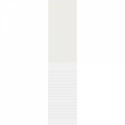 Bloc de Scrisori Slim 182 x 84 mm Graphilo Letter Pad - Ivory Lined 12 mm vertical type - 30 foi 81.4 g/mp - 01-00130