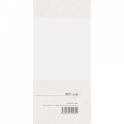 Bloc de Scrisori Slim 182 x 84 mm Graphilo Letter Pad - Ivory Lined 12 mm vertical type - 30 foi 81.4 g/mp - 01-00130