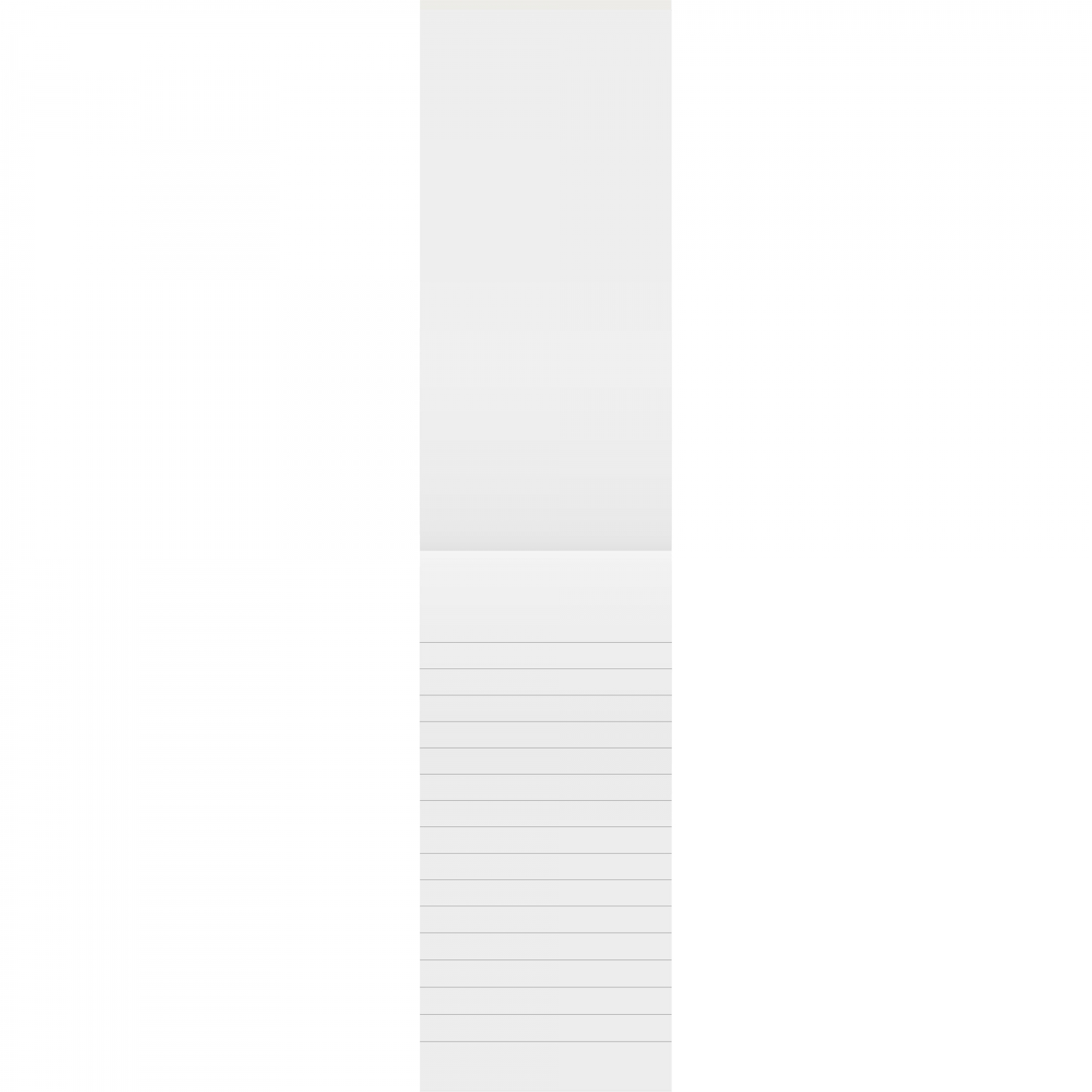 Imagine Produs Bloc de Scrisori Slim 182 x 84 mm Graphilo Letter Pad - Ivory Lined 12 mm vertical type - 30 foi 81.4 g mp - 01-00130