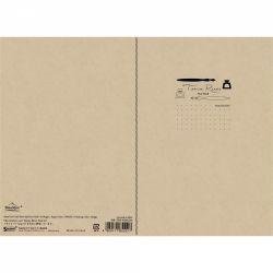 Caiet A5 Tomoe River Kraft - White Dot Grid 5 mm - 64 pagini 52 g/mp - SRS-A5M-DW