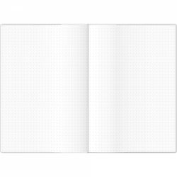 Caiet A5 Tomoe River Hardcover - White Dot Grid 5 mm - 368 pagini 52 g/mp - SR-A5DBW