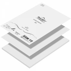 Top Coli Hartie A5 Tomoe River Loose Sheet - White Plain - 100 foi 52 g/mp - SR-A5P-W