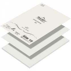 Top Coli Hartie A5 Tomoe River Loose Sheet - Cream Plain - 100 foi 52 g/mp - SR-A5P-C