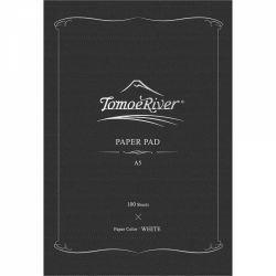 Blocnotes A5 Tomoe River Paper Pad - White Plain - 100 foi 52 g/mp - SR-A5LW