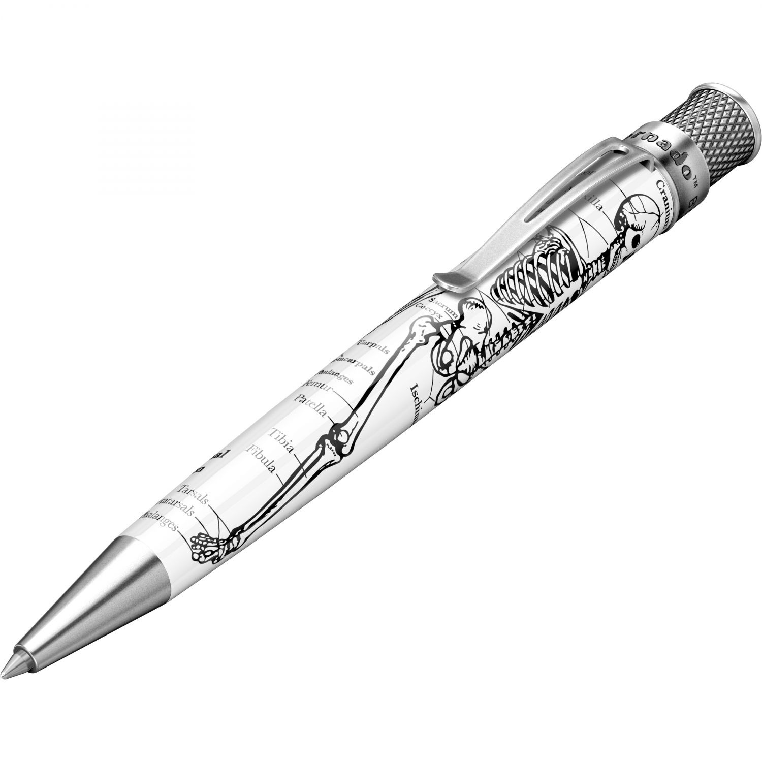 Imagine Produs Roller Retro 51 Tornado Vintage Metalsmith Dr. Gray Skeleton GID SWPT