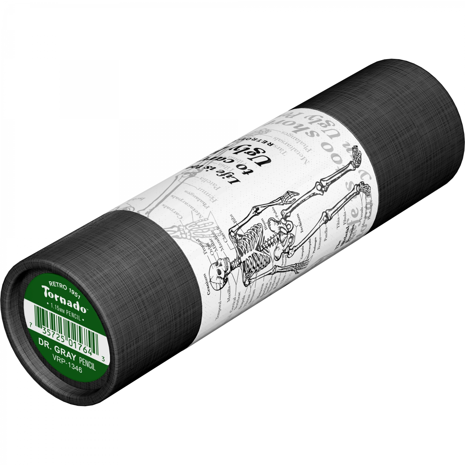 Imagine Produs Creion Mecanic 1.15 Retro 51 Tornado Vintage Metalsmith Dr. Gray Skeleton GID SWPT