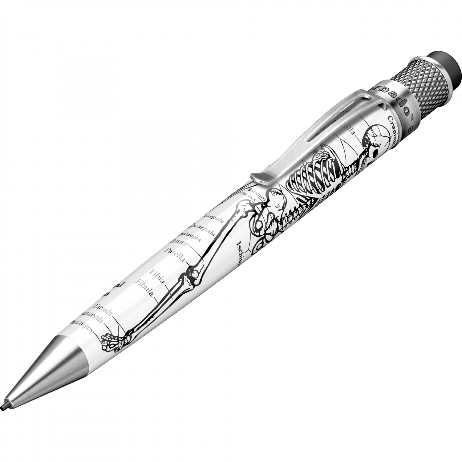 Imagine Produs Creion Mecanic 1.15 Retro 51 Tornado Vintage Metalsmith Dr. Gray Skeleton GID SWPT