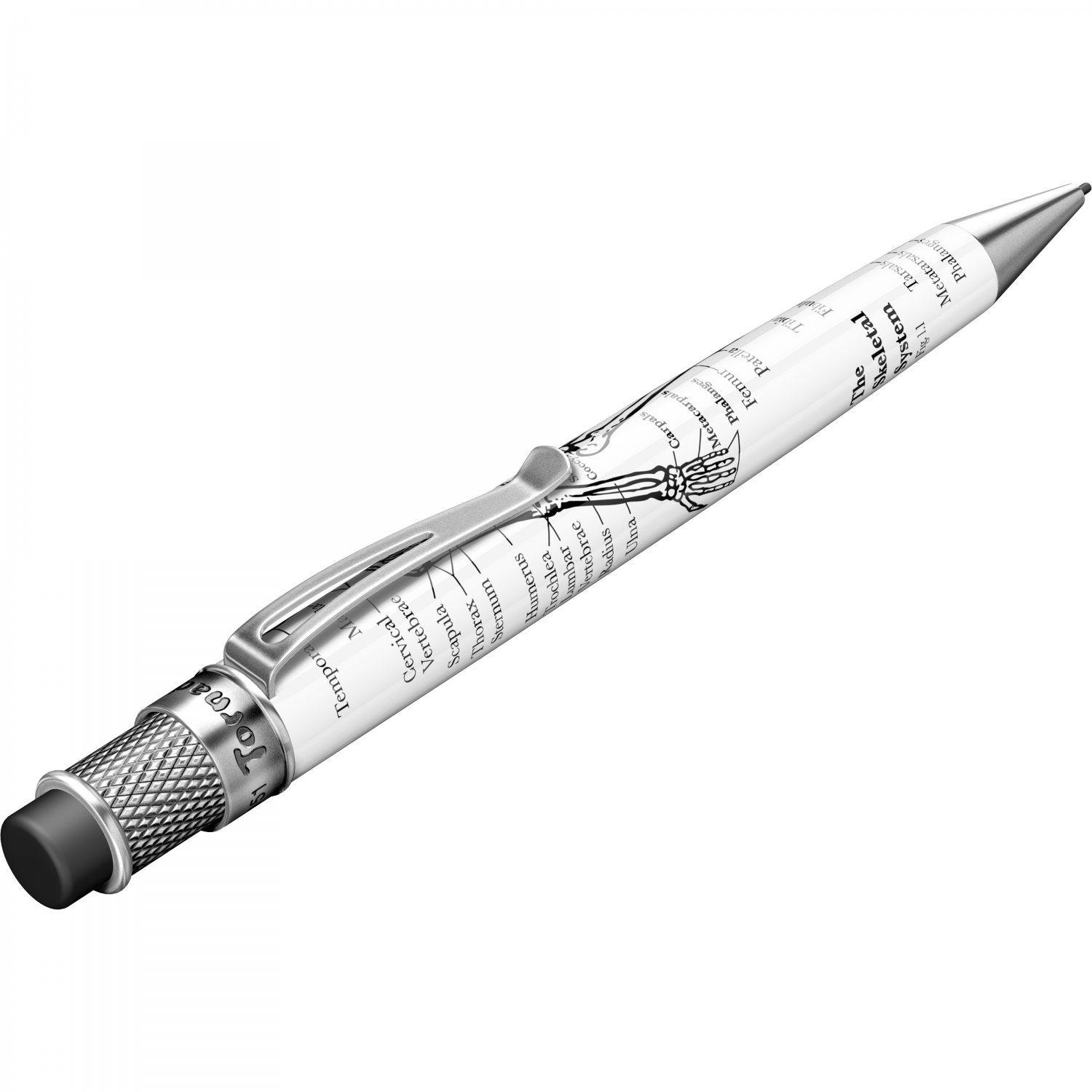 Imagine Produs Creion Mecanic 1.15 Retro 51 Tornado Vintage Metalsmith Dr. Gray Skeleton GID SWPT