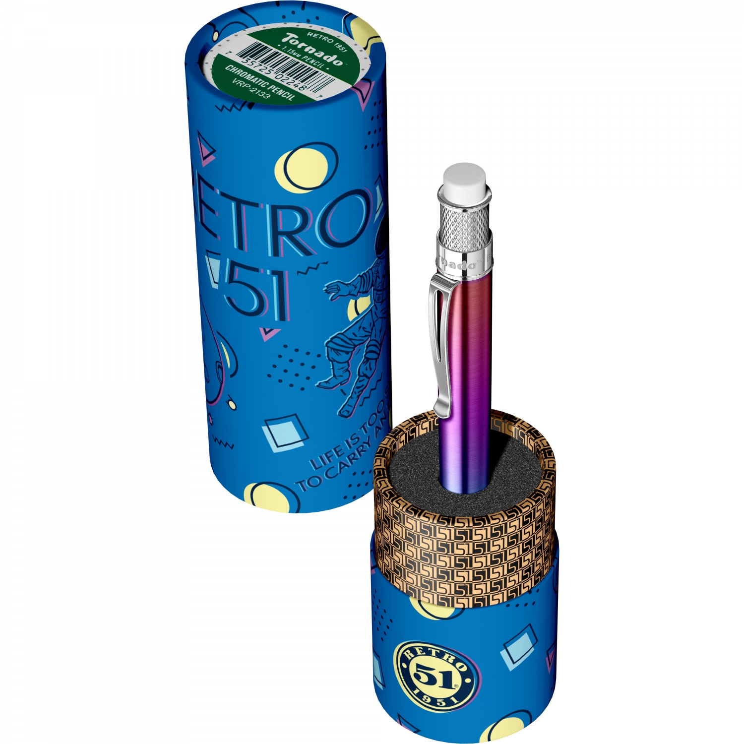 Imagine Produs Creion Mecanic 1.15 Retro 51 Tornado Vintage Metalsmith Chromatic CT