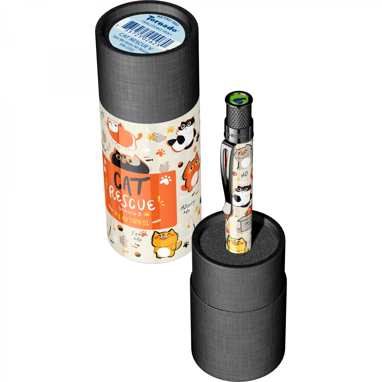 Imagine Produs Pix Retro 51 Tornado Rescue Cat Rescue Series 5 BT