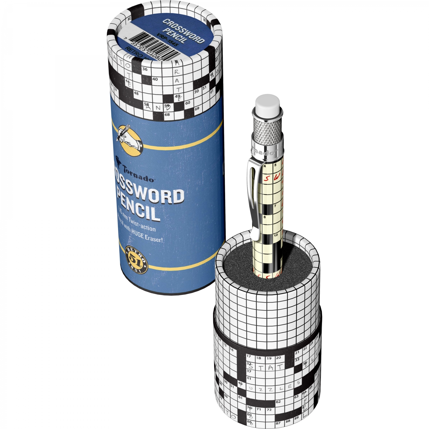 Imagine Produs Creion Mecanic 1.15 Retro 51 Tornado Vintage Metalsmith Crossword CT