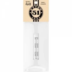 Mini Radiera Creion Mecanic Retro 51 Hex-o-matic White - 6 Buc