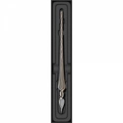 Toc Caligrafic de Sticla 18 cm Jacques Herbin Round Glass Pen Black