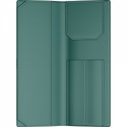 Etui Piele Jacques Herbin Collector's Emerald - 2 Piese