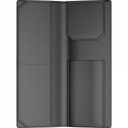 Etui Piele Jacques Herbin Collector's Black - 2 Piese