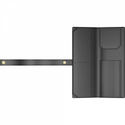 Etui Piele Jacques Herbin Collector's Black - 2 Piese