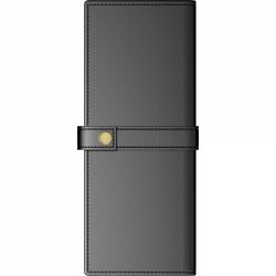 Etui Piele Jacques Herbin Collector's Black - 2 Piese