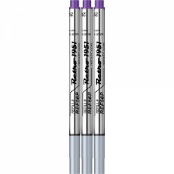 Mina Roller Retro 51 Capless Purple - Mediu - 3 buc