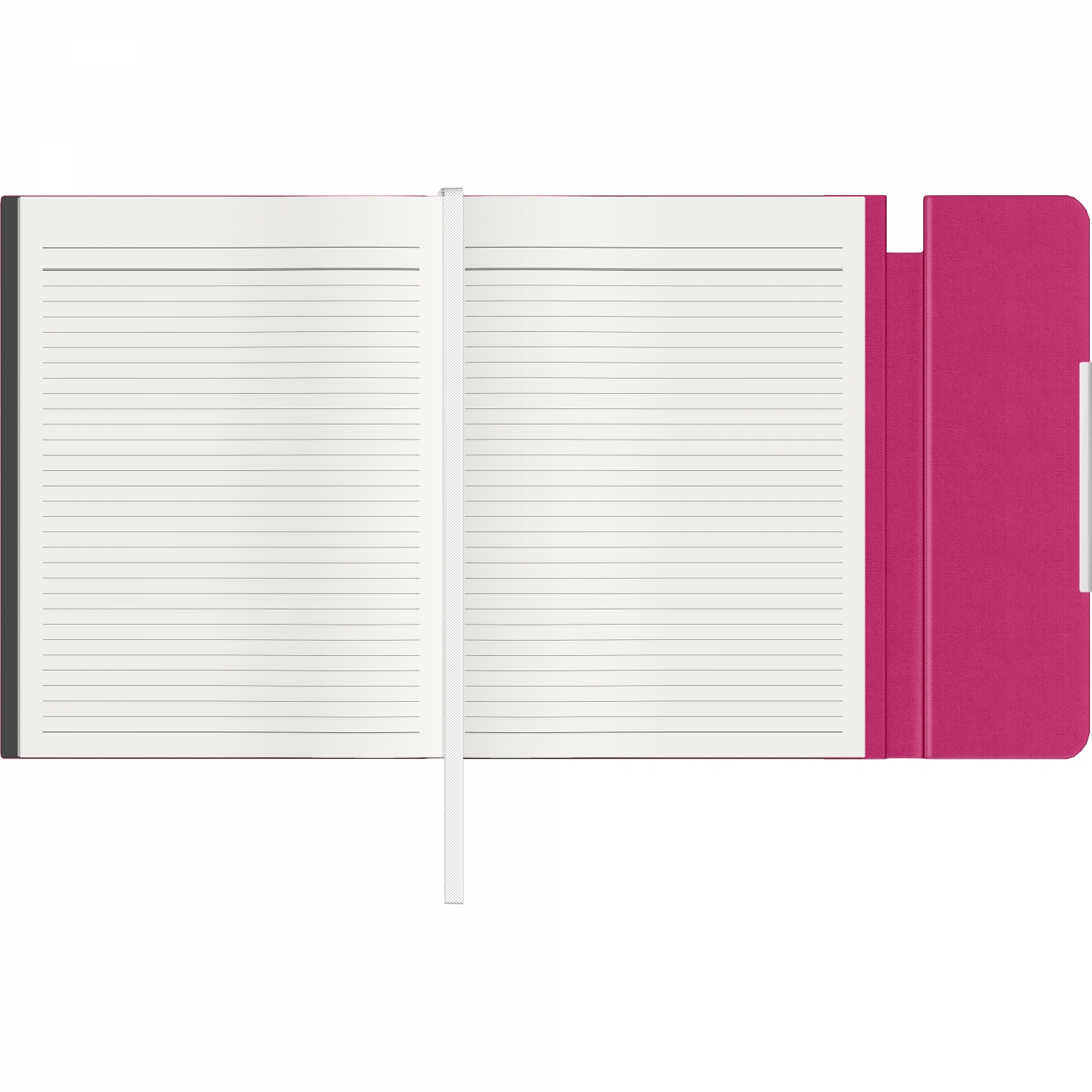 Imagine Produs Mapa cu Notes B6 Precision Velvet 116847 Pink - Ivory Lined - 166 pagini 80 g mp