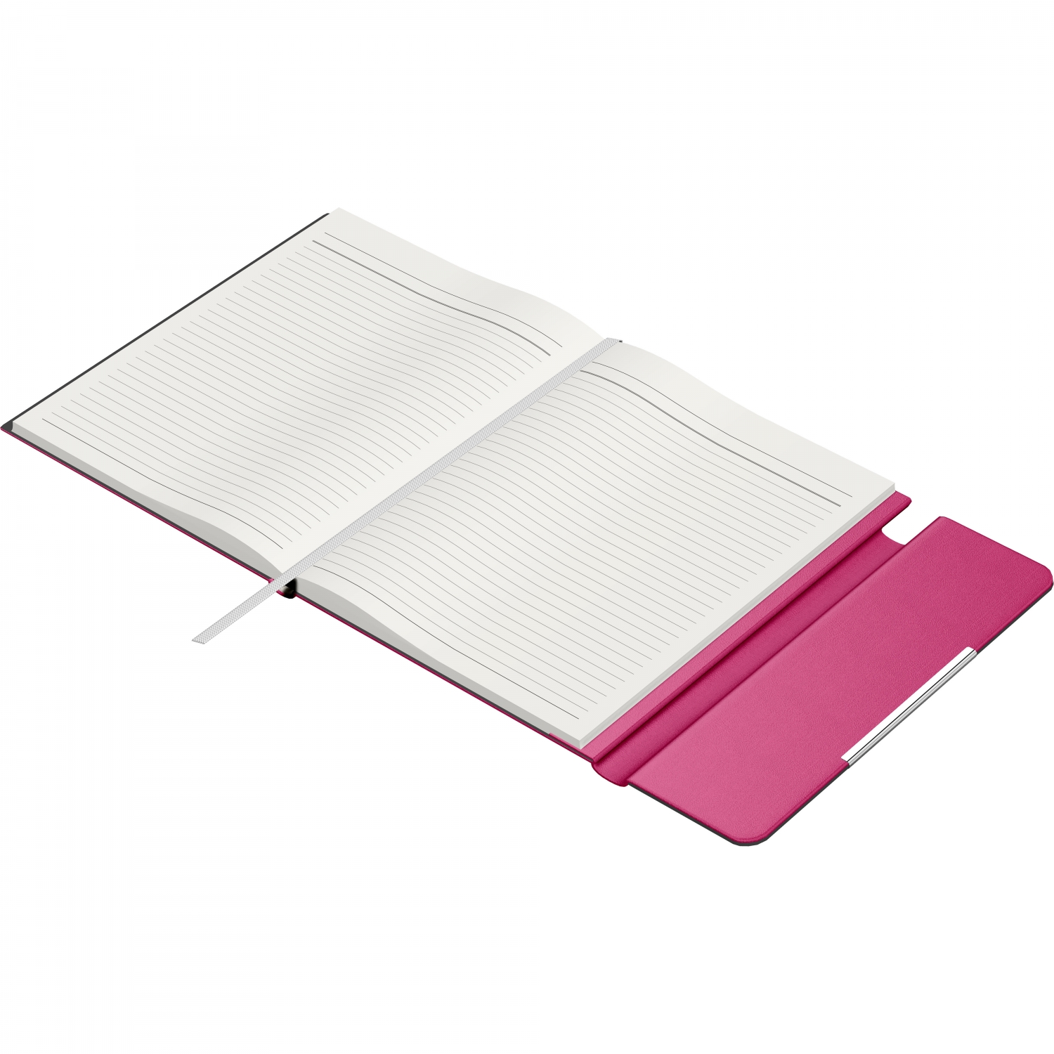 Imagine Produs Mapa cu Notes B6 Precision Velvet 116847 Pink - Ivory Lined - 166 pagini 80 g mp