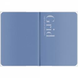 Caiet B6 Nakabayashi Logical Prime Grid HQP Blue - Ivory Grid 2.5 mm - 240 pagini 75 g/mp - NB601-8