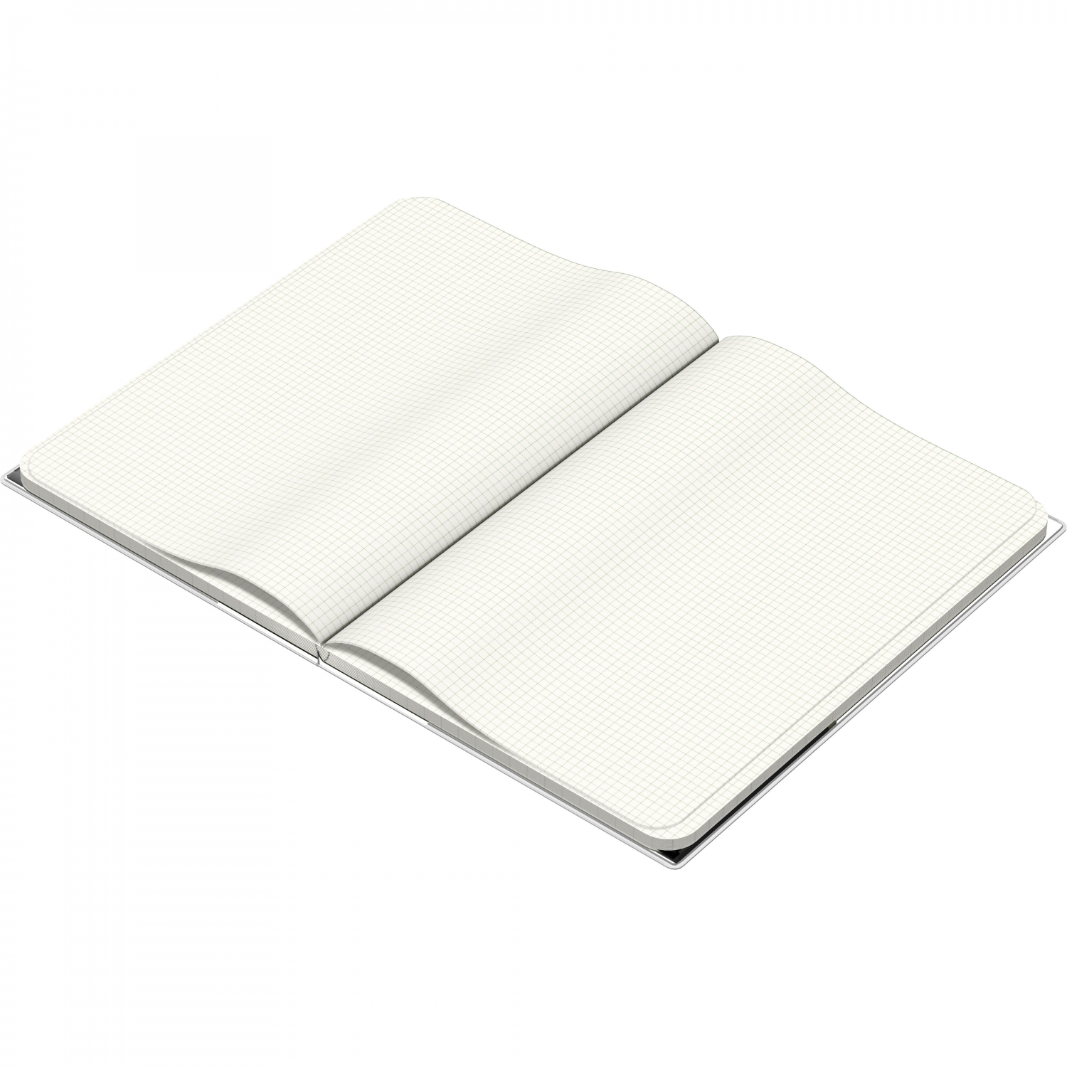 Imagine Produs Caiet B6 Nakabayashi Logical Prime Grid HQP Dark Green - Ivory Grid 2.5 mm - 240 pagini 75 g mp - NB601-9