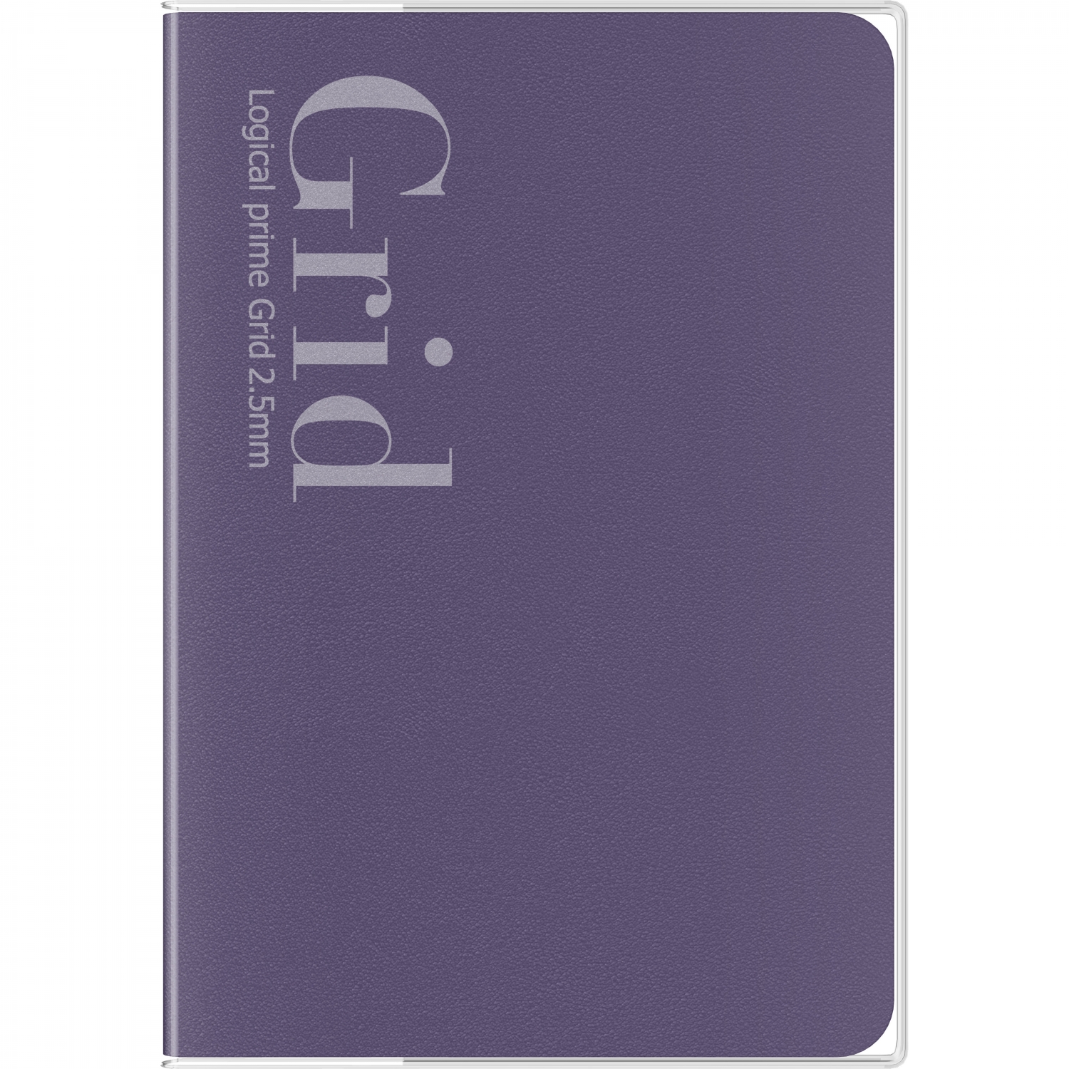 Imagine Produs Caiet B6 Nakabayashi Logical Prime Grid HSP Dark Purple - Ivory Grid 2.5 mm - 240 pagini 75 g mp - NB601-13