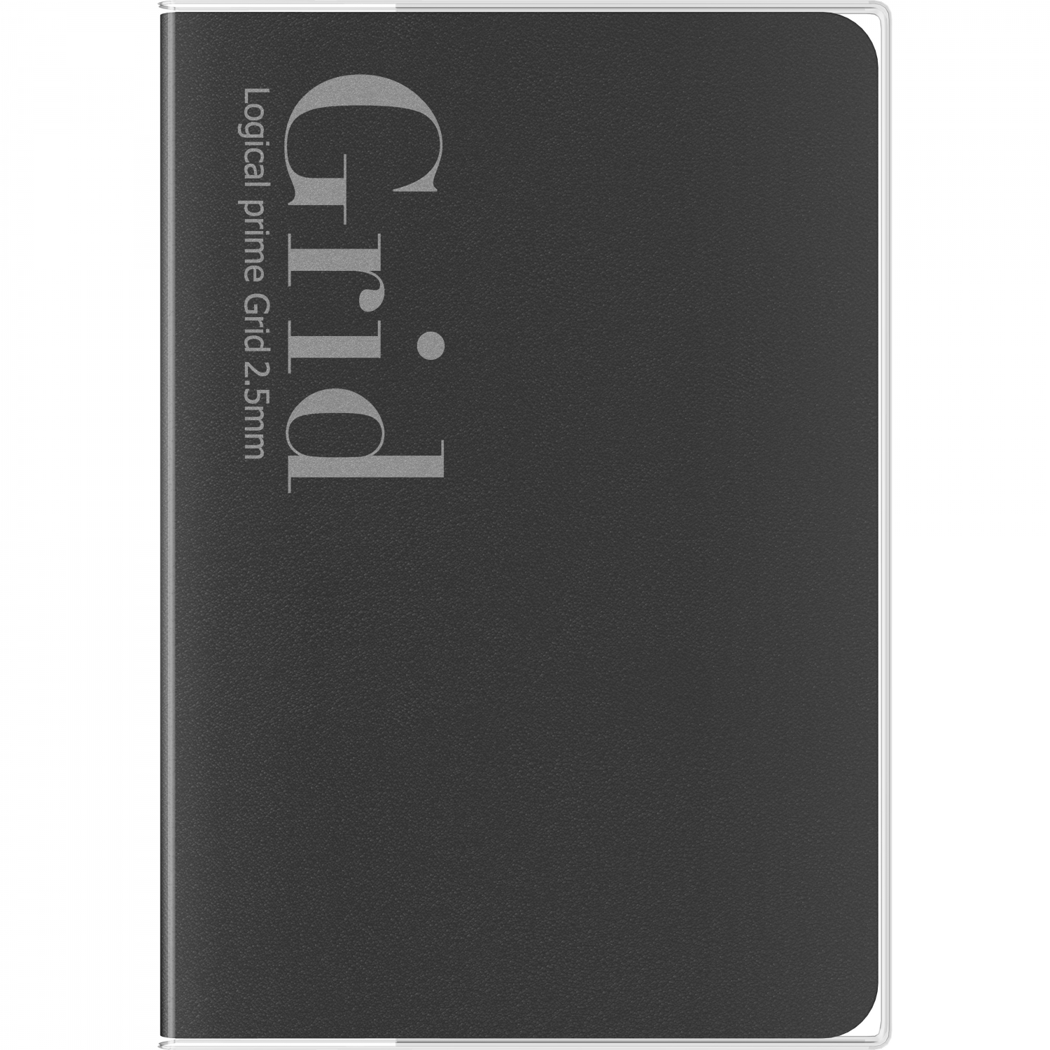 Imagine Produs Caiet B6 Nakabayashi Logical Prime Grid HSP Black - Ivory Grid 2.5 mm - 240 pagini 75 g mp - NB601-14