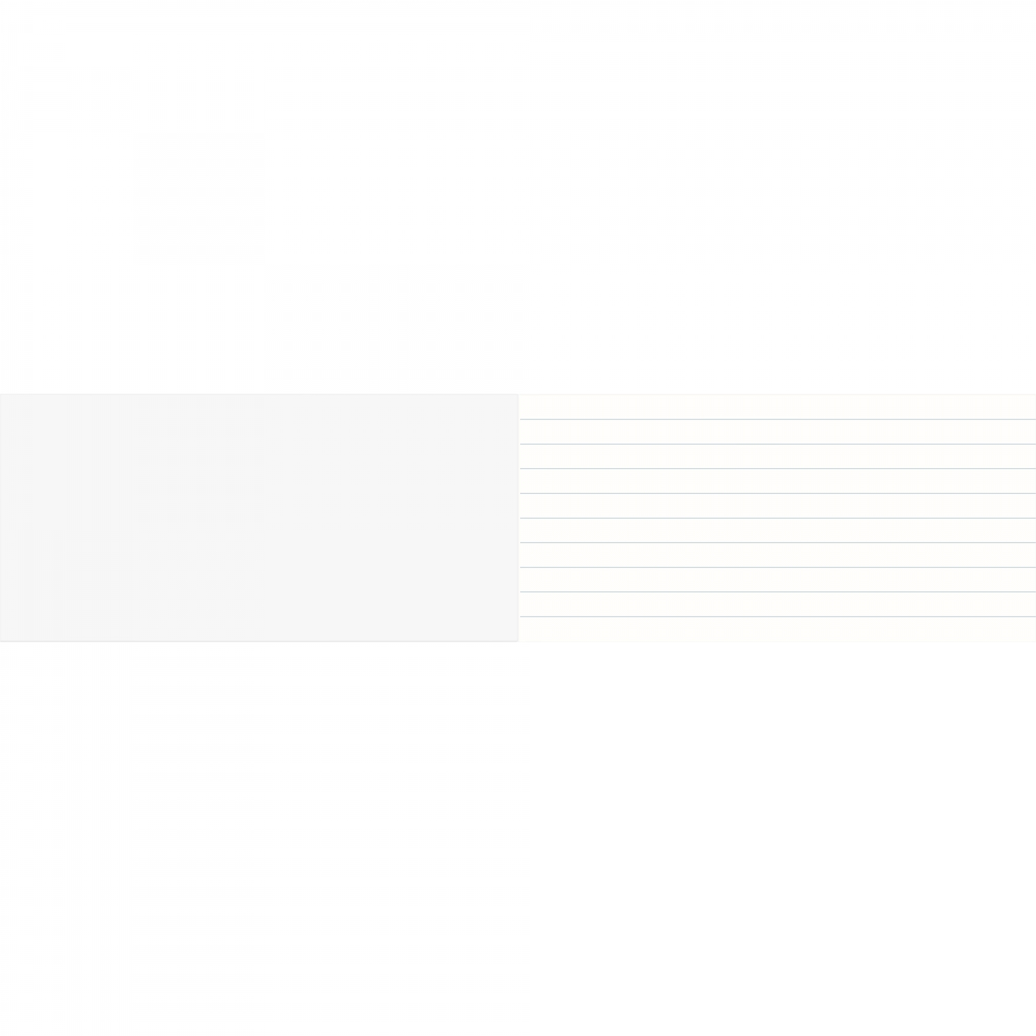 Imagine Produs Blocnotes 180 x 85 mm Nakabayashi Kazae Memo Pad Navy - Ivory Lined 8 mm - 80 foi 75 g mp - TKE-MP-NV