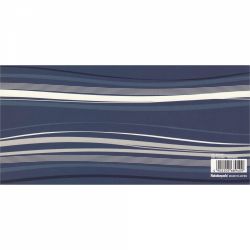 Blocnotes 180 x 85 mm Nakabayashi Kazae Memo Pad Navy - Ivory Lined 8 mm - 80 foi 75 g/mp - TKE-MP-NV