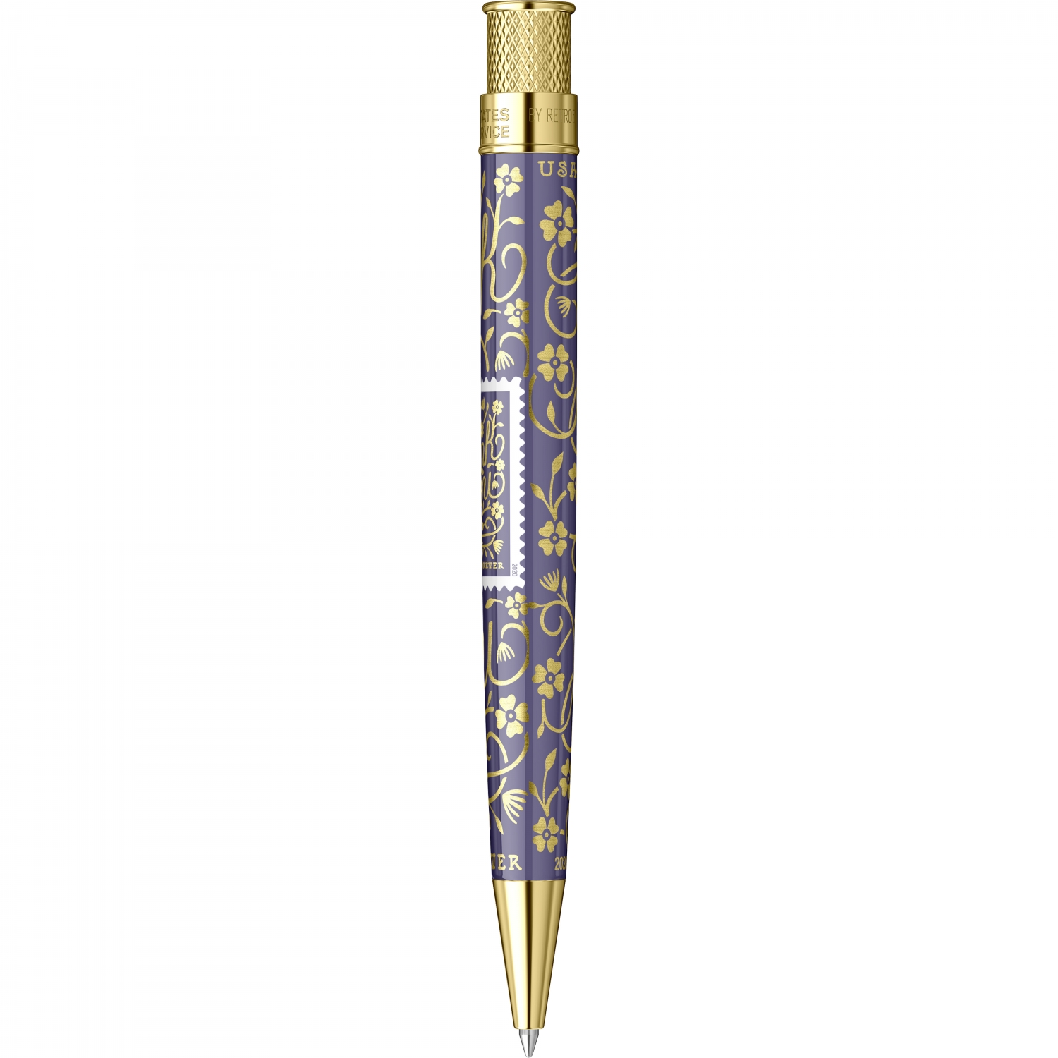 Imagine Produs Roller Retro 51 Tornado U.S. Postal Service Thank You Stamp '20 - Purple BRT