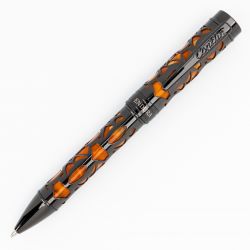 Pix Conklin Endura Deco Crest Orange GMT 