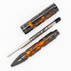 Pix Conklin Endura Deco Crest Orange GMT 