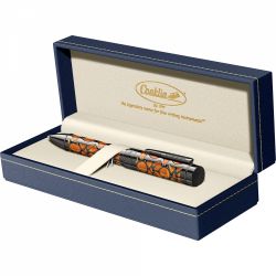 Pix Conklin Endura Deco Crest Orange GMT 