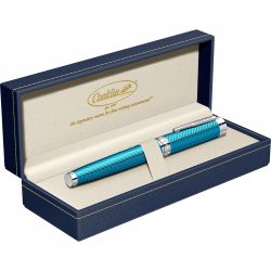 Stilou Conklin Herringbone Signature Blue CT