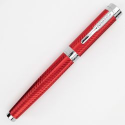 Stilou Conklin Herringbone Signature Red CT