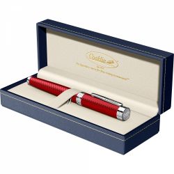 Stilou Conklin Herringbone Signature Red CT