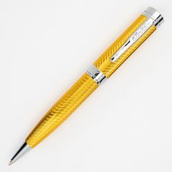 Pix Conklin Herringbone Signature Yellow CT